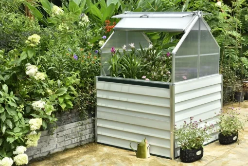 Bissolo Casa Serre<Vendita online di BOX P/FIORI BIANCO 120X62 H166 ACCIAIO/ALLUMINIO/POLICARBONATO