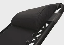 Bissolo Casa Lettini E Sdraio<Vendita online di BRANDINA LOUNGER PIEGHEVOLE NERO E TEXTILENE ANTRACITE