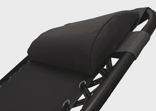 Bissolo Casa Lettini E Sdraio<Vendita online di BRANDINA LOUNGER PIEGHEVOLE NERO E TEXTILENE ANTRACITE