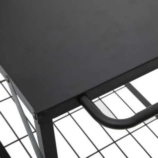 Bissolo Casa Tavolini E Carrelli<Vendita online di CARRELLO CM 90X48 H. 75 METALLO ANTRACITE