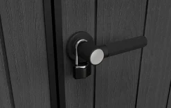 Bissolo Casa Casette E Armadi In Resina<Vendita online di CASETTA ARTISAN CM 277X218 H. 226 GRIGIO E ANTRACITE