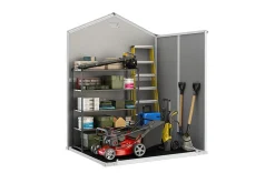 Bissolo Casa Casette E Armadi In Resina<Vendita online di CASETTA MANOR CM 185X152 H. 116 GRIGIO CHIARO E BIANCO