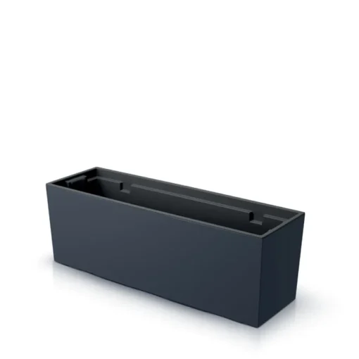 Bissolo Casa Vasi<Vendita online di CASSETTA URBI 58X18X19,5CM ANTRACITE