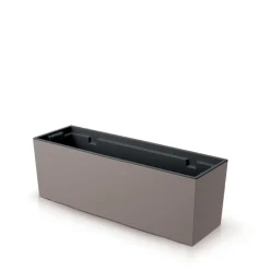 Bissolo Casa Vasi<Vendita online di CASSETTA URBI 58X18X19,5CM MOCCA