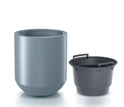 Bissolo Casa Vasi<Vendita online di CILINDRO HEOS DIAM. 39 H. 44CM GRIGIO CHIARO