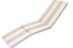 Bissolo Casa Cuscini Per Esterno<Vendita online di CUSCINO PER SDRAIO 175X48 CM RIGHE BIANCO/BEIGE