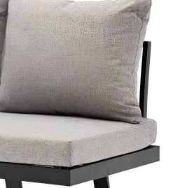 Bissolo Casa Salotti E Salottini<Vendita online di DIVANO DA GIARDINO MULTIFUNZIONE IN ALLUMINIO ANTRACITE