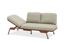 Bissolo Casa Salotti E Salottini<Vendita online di DIVANO DA GIARDINO MULTIFUNZIONE SUNSET METALLO TERRACOTTA