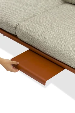 Bissolo Casa Salotti E Salottini<Vendita online di DIVANO DA GIARDINO MULTIFUNZIONE SUNSET METALLO TERRACOTTA