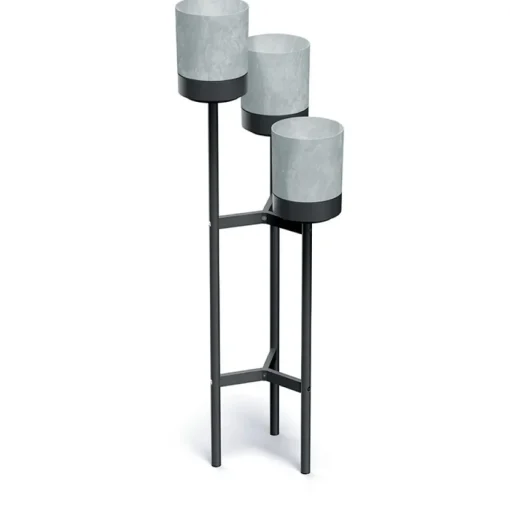 Bissolo Casa Fioriere<Vendita online di FIORIERA BLOOMIE STAND CEMENTO 42X39,5X125CM