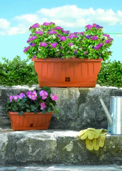 Bissolo Casa Fioriere<Vendita online di FIORIERA NATURA 60X29X26CM TERRACOTTA