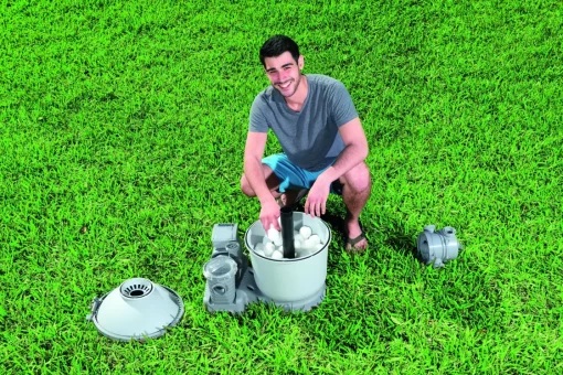 Bissolo Casa Accessori Piscine<Vendita online di FLOWCLEAR POLYSPHERE 100%PET 500GR (=18KG DI SABBIA)