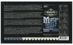 Bissolo Casa Rub E Salse<Vendita online di GRATE GOODS - SALSA BARBECUE MEMPHIS STYLE SWEET AND SMOKEY 265ML