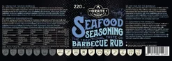 Bissolo Casa Rub E Salse<Vendita online di GRATE GOODS - SEAFOOD SEASONING BBQ RUB PESCE 220GR