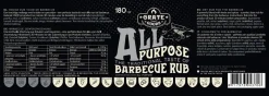 Bissolo Casa Rub E Salse<Vendita online di GRATE GOODS - ALL PURPOSE BBQ RUB CARNE E POLLO 180GR