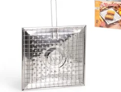 Bissolo Casa Griglie<Vendita online di GRATELLA 25X25 CM IN ACCIAIO INOX