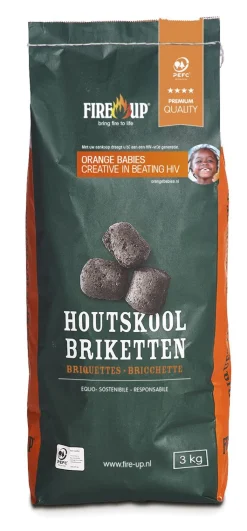 Bissolo Casa Carbonelle<Vendita online di 3KG BRICCHETTE CARBONELLA 100% NATURALI FIRE UP