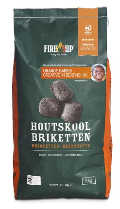 Bissolo Casa Carbonelle<Vendita online di 5KG BRICCHETTE CARBONELLA 100% NATURALI FIRE UP