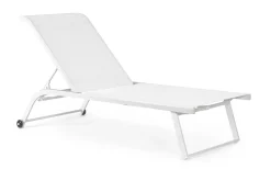 Bissolo Casa Lettini E Sdraio<Vendita online di LETTINO PIEGHEVOLE MOD. TAYLOR ALLUMINIO E TEXTILENE BIANCO