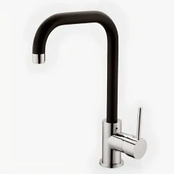 Bissolo Casa Miscelatori Cucina<Vendita online di LINEA FLORIDA - MISCELATORE MONOCOMANDO LAVELLO CROMATO E NERO : Miscelatori cucina