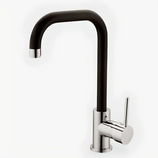 Bissolo Casa Miscelatori Cucina<Vendita online di LINEA FLORIDA - MISCELATORE MONOCOMANDO LAVELLO CROMATO E NERO : Miscelatori cucina