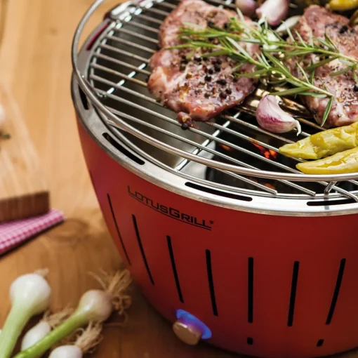 Bissolo Casa Barbecue A Carbonella<Vendita online di LOTUSGRILL - GRILL PORTATILE DA ESTERNO ROSSO