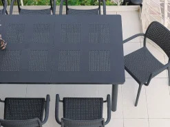 Bissolo Casa Nardi<Vendita online di NARDI OUTDOOR - TAVOLO ALL. LIBECCIO CM 160X100 ANTRACITE
