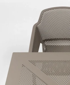 Bissolo Casa Nardi<Vendita online di NARDI OUTDOOR - TAVOLO MOD. CLIPX 80X80 CM POLIPROPILENE TORTORA