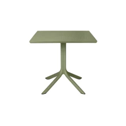 Bissolo Casa Nardi<Vendita online di NARDI OUTDOOR - TAVOLO MOD. CLIP 80X80 CM POLIPROPILENE AGAVE