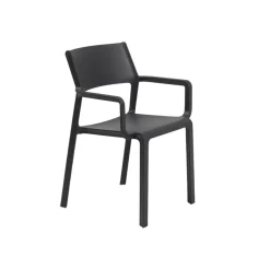Bissolo Casa Nardi<Vendita online di NARDI OUTDOOR - SEDIA MOD. TRILL ARMCHAIR ANTRACITE