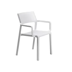 Bissolo Casa Nardi<Vendita online di NARDI OUTDOOR - SEDIA MOD. TRILL ARMCHAIR BIANCO