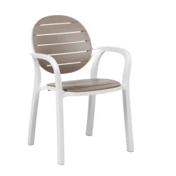 Bissolo Casa Nardi<Vendita online di NARDI OUTDOOR - SEDIA MOD. PALMA BIANCO E TORTORA