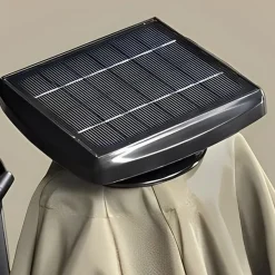 Bissolo Casa Ombrelloni A Palo Centrale<Vendita online di OMBRELLONE A PALO CENTRALE CON LED DIAM MT 3 GRIGIO CHIARO