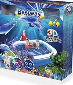 Bissolo Casa Piscine Gonfiabili<Vendita online di PISCINA AVVENTURA MARINA 3D 262X175X51.2CM