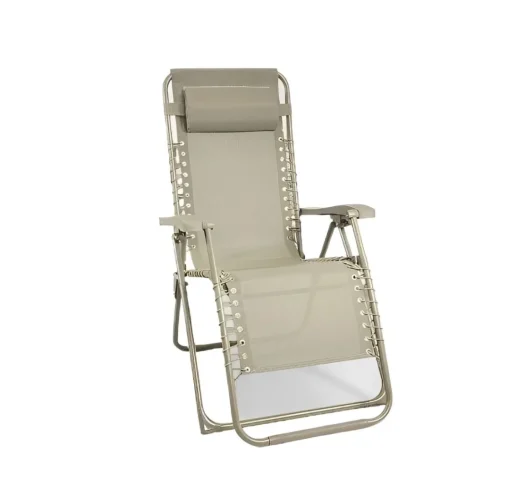 Bissolo Casa Lettini E Sdraio<Vendita online di POLTRONA SDRAIO PIEGHEVOLE IN ALLUMINIO E TEXTILENE BEIGE