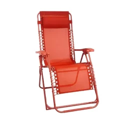Bissolo Casa Lettini E Sdraio<Vendita online di POLTRONA SDRAIO PIEGHEVOLE IN ALLUMINIO E TEXTILENE ROSSO