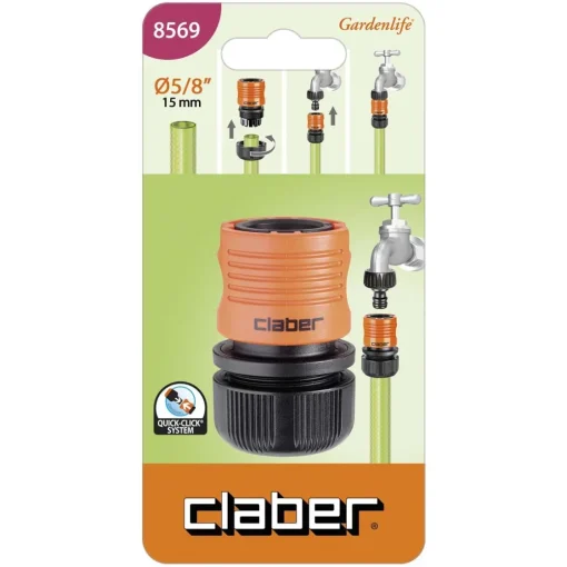 Bissolo Casa Irrigazione E Accessori<Vendita online di RACCORDO AUTOMATICO FEMMINA PER TUBI 5/8"