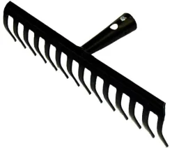 Bissolo Casa Articoli Per Giardinaggio<Vendita online di RASTRELLO VERNICIATO A 14 DENTI CON MANICO NATURALE