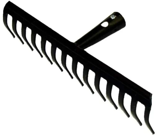 Bissolo Casa Articoli Per Giardinaggio<Vendita online di RASTRELLO VERNICIATO A 14 DENTI CON MANICO NATURALE