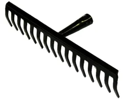Bissolo Casa Articoli Per Giardinaggio<Vendita online di RASTRELLO VERNICIATO A 16 DENTI CON MANICO NATURALE