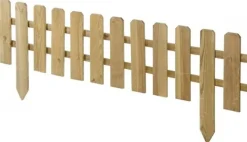 Bissolo Casa Grigliati E Paraventi<Vendita online di RECINZIONE BASSA IN LEGNO DI PINO IMPREGNATO 120X30/45CM
