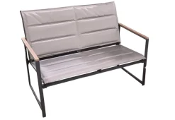 Bissolo Casa Salotti E Salottini<Vendita online di SALOTTO DA GIARDINO IN METALLO ANTRACITE E TEXTILENE
