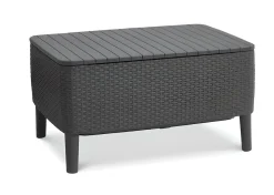 Bissolo Casa Salotti E Salottini<Vendita online di SALOTTO DA GIARDINO SALEMO RESINA EFFETTO RATTAN GRAFITE