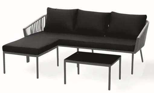 Bissolo Casa Salotti E Salottini<Vendita online di SALOTTO DA GIARDINO IN METALLO E CORDA