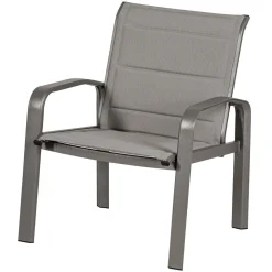 Bissolo Casa Salotti E Salottini<Vendita online di SALOTTO GIARDINO ELYN ALLUMINIO TONKA E TEXTILENE TORTORA