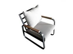 Bissolo Casa Salotti E Salottini<Vendita online di SALOTTO DA GIARDINO POLYWOOD E ALLUMINIO ANTRACITE