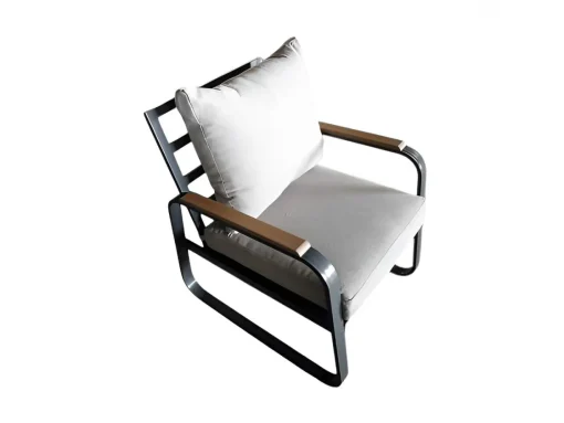 Bissolo Casa Salotti E Salottini<Vendita online di SALOTTO DA GIARDINO POLYWOOD E ALLUMINIO ANTRACITE