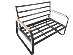 Bissolo Casa Salotti E Salottini<Vendita online di SALOTTO DA GIARDINO POLYWOOD E ALLUMINIO ANTRACITE