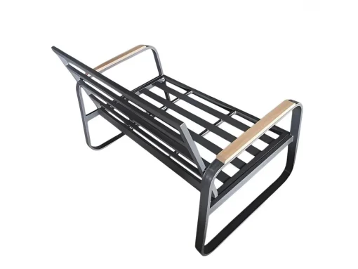 Bissolo Casa Salotti E Salottini<Vendita online di SALOTTO DA GIARDINO POLYWOOD E ALLUMINIO ANTRACITE
