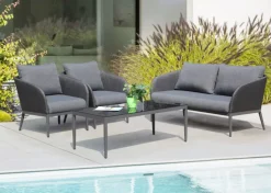 Bissolo Casa Salotti E Salottini<Vendita online di SALOTTO DA GIARDINO ALLUMINIO E OLEFIN